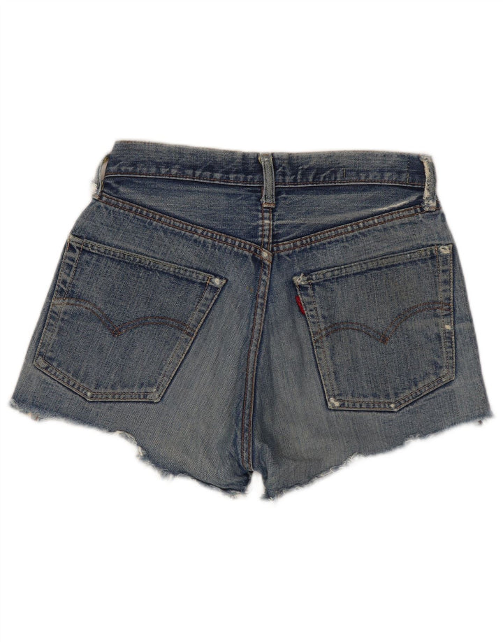 Levi's Womens Denim Shorts W28 Medium Blue