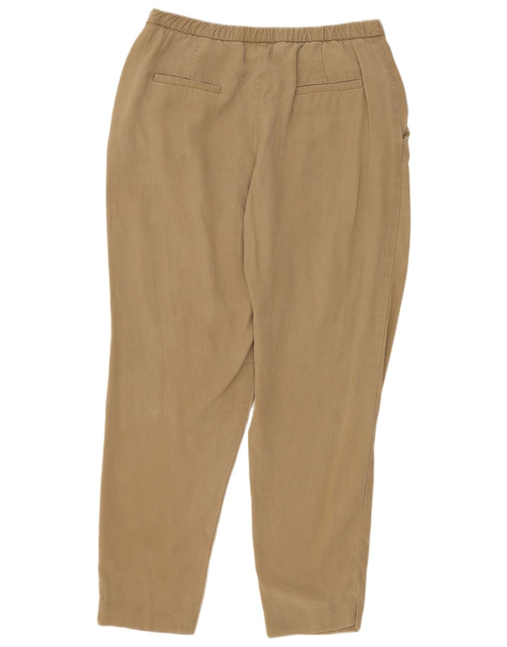 Zara Womens Tapered Chino Trousers Medium W28 L26 Khaki