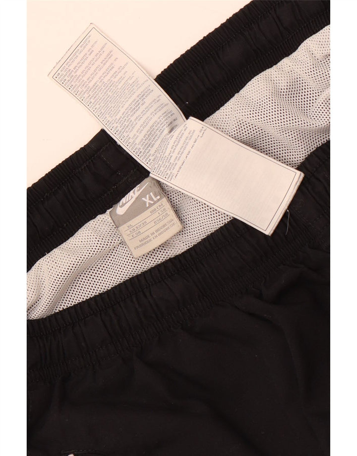 Nike Mens Graphic Bermuda Sport Shorts  XL Black Colourblock Polyester