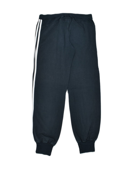 ADIDAS Womens Tracksuit Trousers Joggers Large Black Cotton, Vintage &  Second-Hand Clothing Online