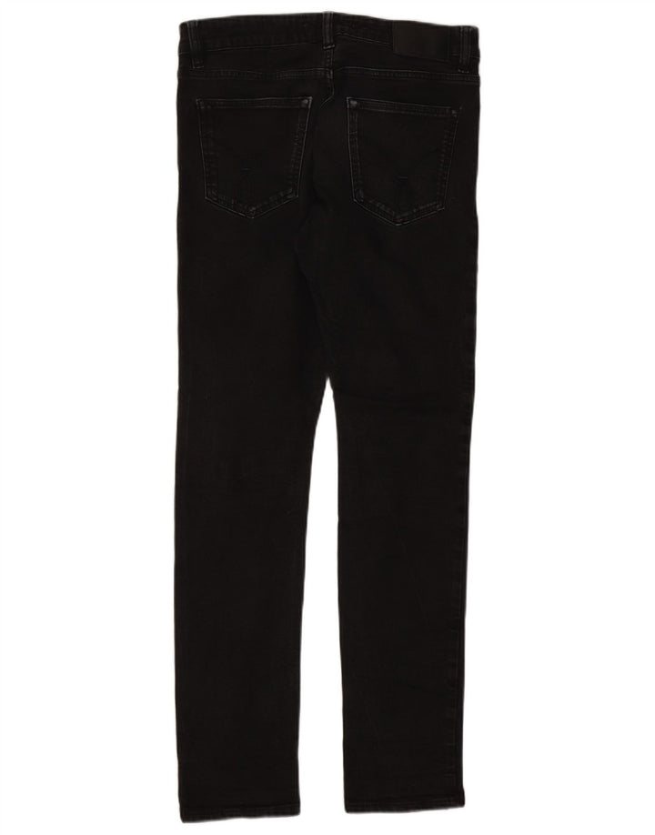 Calvin Klein Mens Slim Jeans W32 L32 Black Cotton