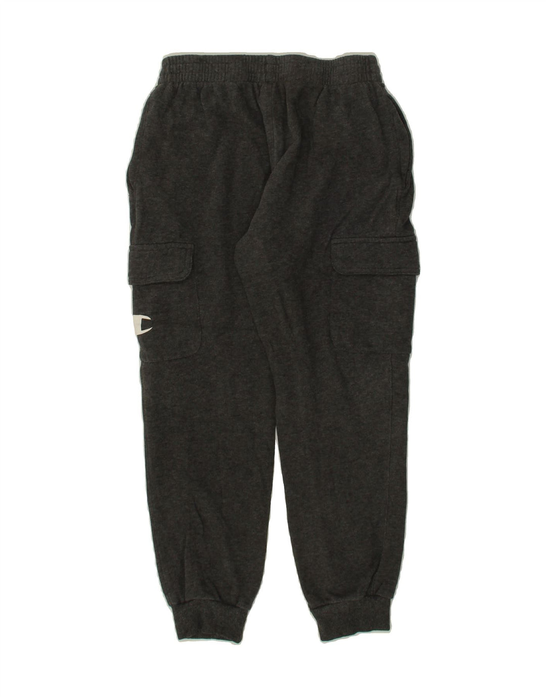 CHAMPION Boys Cargo Tracksuit Trousers Joggers 9-10 Years Medium Grey Vintage Champion and Second-Hand Champion from Messina Hembry 