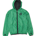 CONVERSE Mens Hooded Rain Jacket UK 36 Small Green Polyester Vintage Converse and Second-Hand Converse from Messina Hembry 