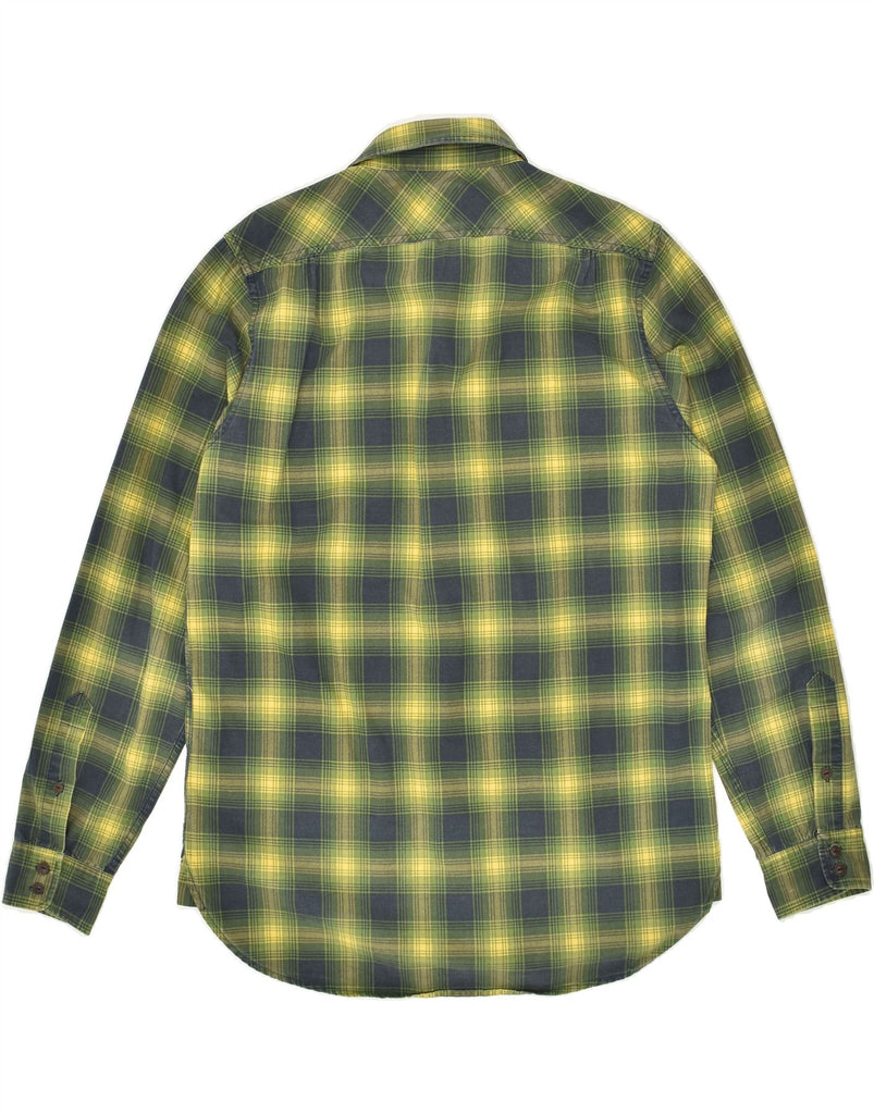 LEE Mens Regular Fit Shirt Medium Green Check Cotton | Vintage Lee | Thrift | Second-Hand Lee | Used Clothing | Messina Hembry 