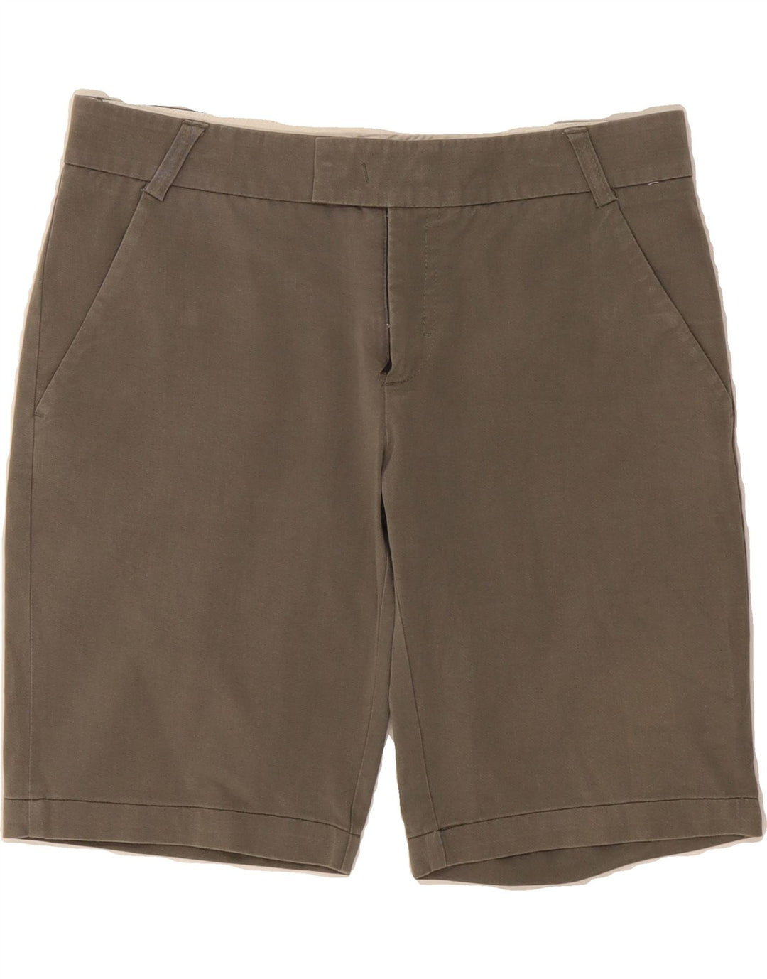STEFANEL Womens Chino Shorts EU 38 Medium W30  Grey Cotton Vintage Stefanel and Second-Hand Stefanel from Messina Hembry 