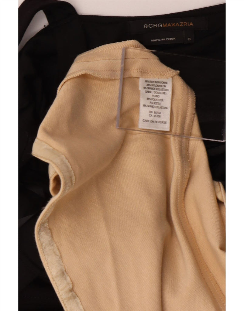 BCBGMAXAZRIA Womens Sleeveless A-Line Dress UK 6 XS Beige Colourblock Vintage BCBGMAXAZRIA and Second-Hand BCBGMAXAZRIA from Messina Hembry 