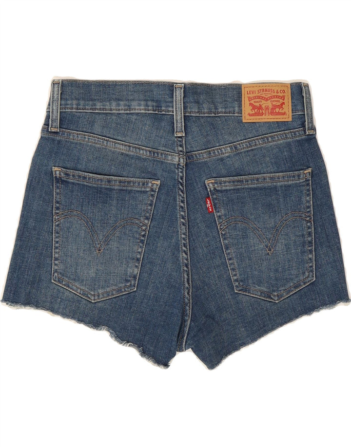 LEVI'S Womens Denim Shorts W26 Small Blue Cotton Vintage Levi's and Second-Hand Levi's from Messina Hembry 