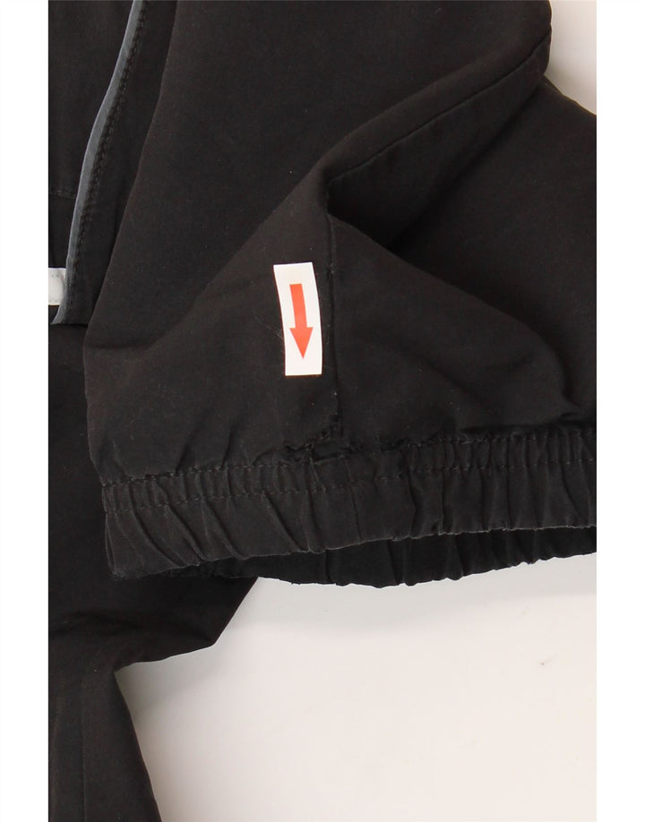 ADIDAS Mens Tracksuit Trousers Joggers Small  Black Polyester