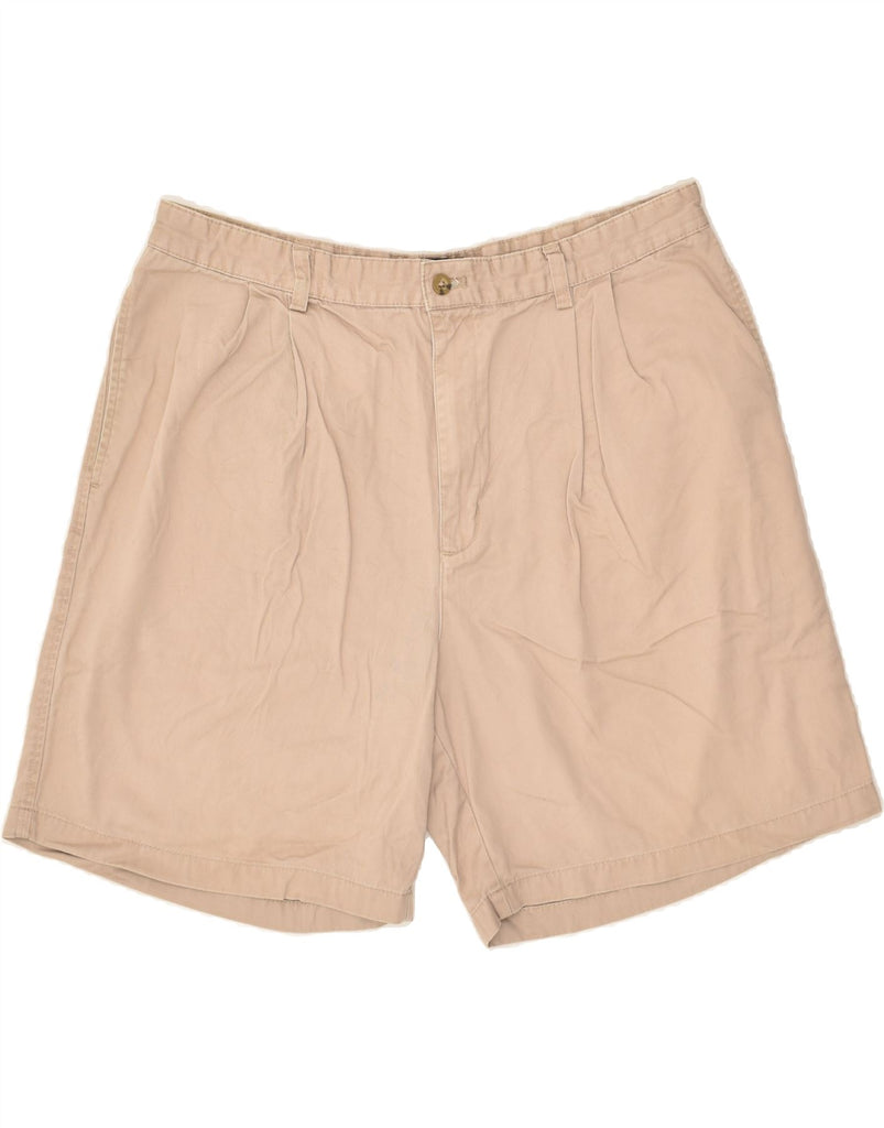 CHAPS Mens Chino Shorts W38 XL Beige Cotton | Vintage Chaps | Thrift | Second-Hand Chaps | Used Clothing | Messina Hembry 