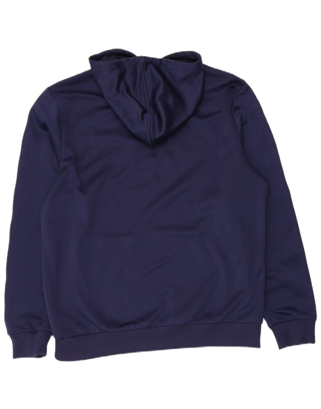 Puma Mens Graphic Hoodie Jumper Large Navy Blue Polyester