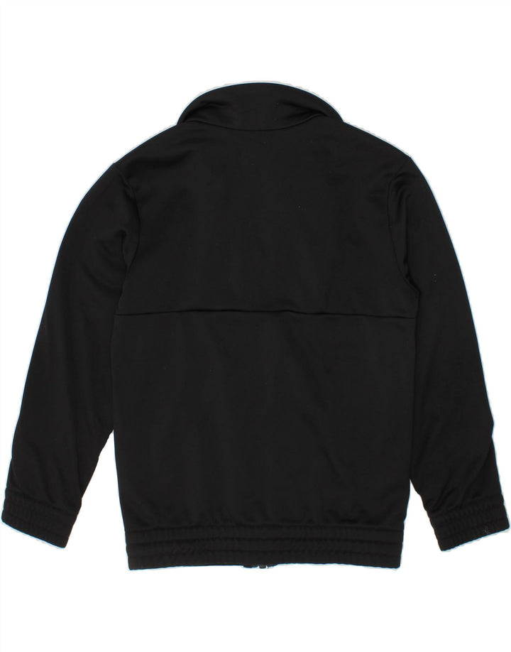 ADIDAS Boys Tracksuit Top Jacket 5-6 Years Black Colourblock Polyester Vintage Adidas and Second-Hand Adidas from Messina Hembry 