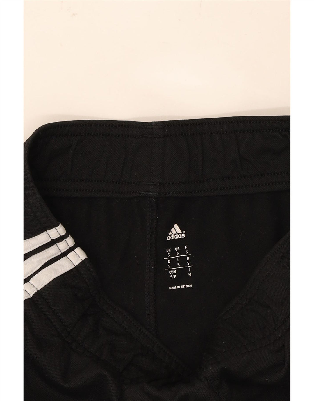 ADIDAS Mens Tracksuit Trousers Small  Black Polyester Vintage Adidas and Second-Hand Adidas from Messina Hembry 
