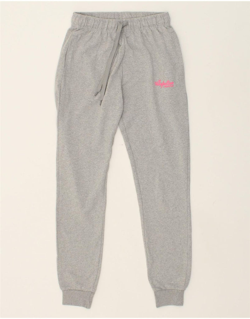 AUSTRALIAN L'ALPINA Womens Tracksuit Trousers Joggers UK 8 Small Grey | Vintage AUSTRALIAN L'ALPINA | Thrift | Second-Hand AUSTRALIAN L'ALPINA | Used Clothing | Messina Hembry 