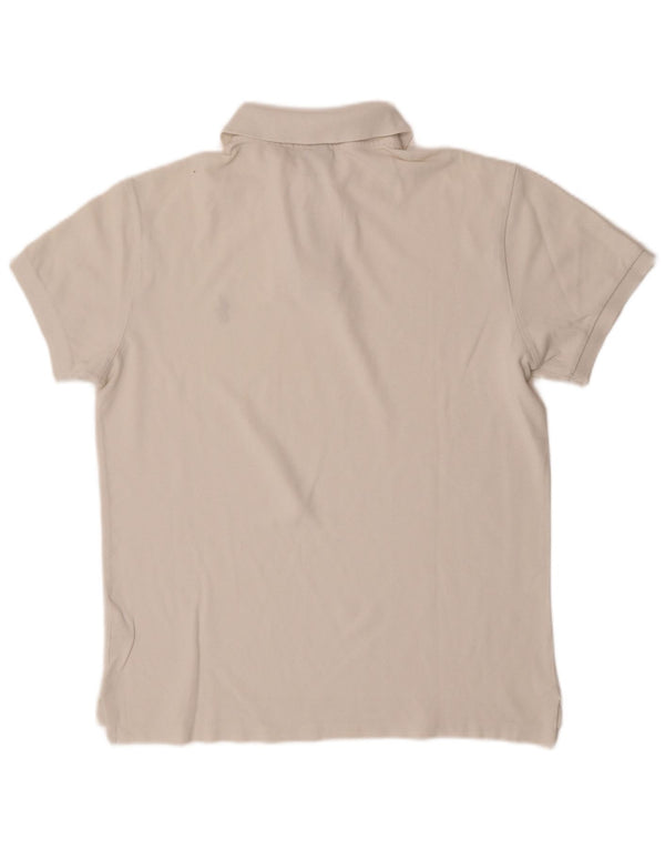 Polo Ralph Lauren Mens Slim Fit Polo Shirt Medium White Cotton