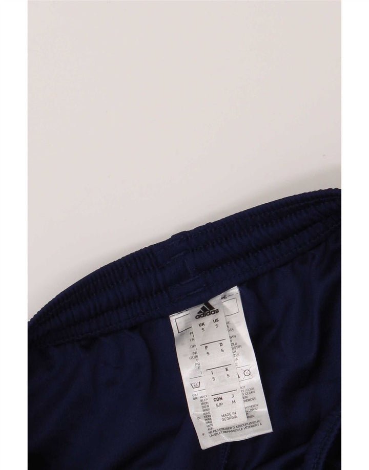 Adidas Mens Aeroready Sport Shorts Small Navy Blue Polyester