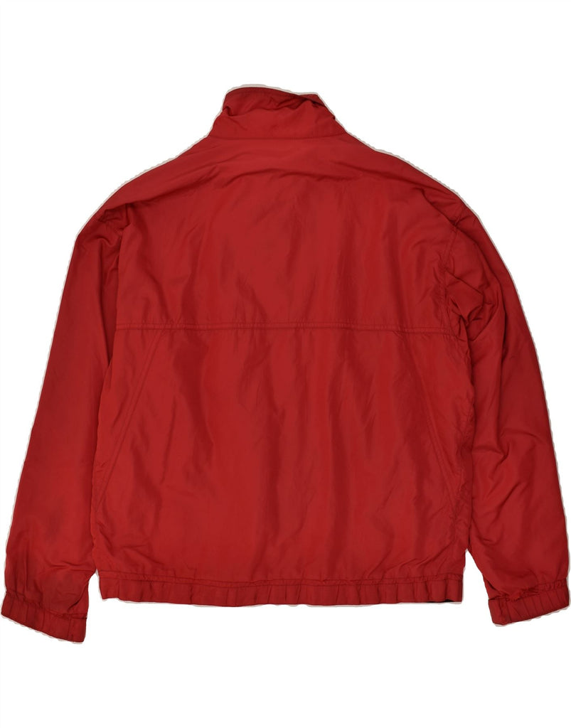 MURPHY & NYE Mens Bomber Jacket UK 40 Large Red Polyester | Vintage Murphy & Nye | Thrift | Second-Hand Murphy & Nye | Used Clothing | Messina Hembry 