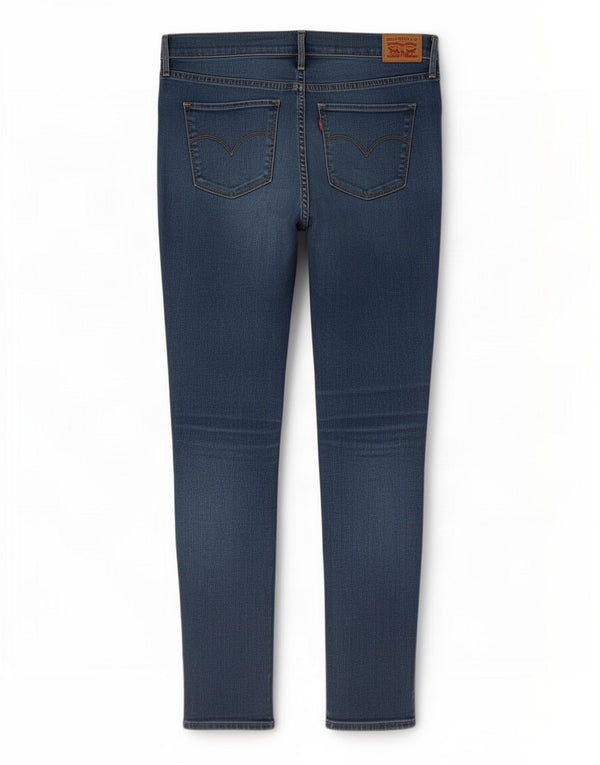 Levi's Womens 311 Shaping Skinny Jeans W31 L32 Blue Cotton