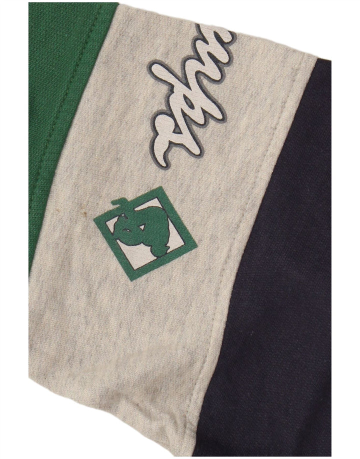 F.LLI Campagnolo Womens Graphic Sweatshirt Jumper IT 42 Medium Green