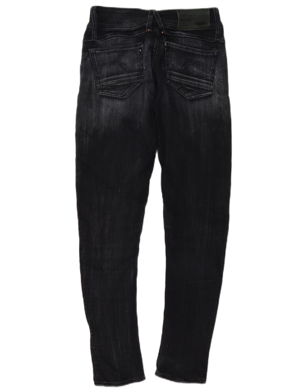 G-Star Womens Slim Jeans W25 L30 Black Cotton