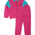SERGIO TACCHINI Womens Full Tracksuit IT 44 Medium  Pink Colourblock