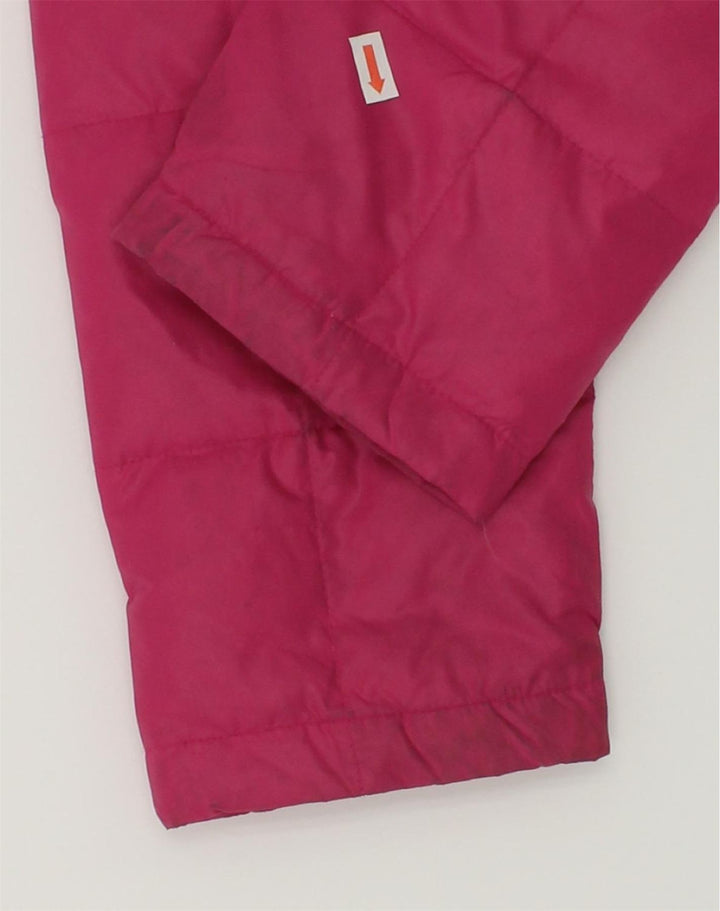 GEOX Girls Hooded Padded Jacket 9-10 Years Pink Polyamide | Vintage Geox | Thrift | Second-Hand Geox | Used Clothing | Messina Hembry 