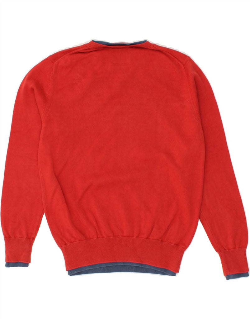 SUN68 Boys Crew Neck Jumper Sweater 5-6 Years Red Cotton | Vintage Sun68 | Thrift | Second-Hand Sun68 | Used Clothing | Messina Hembry 