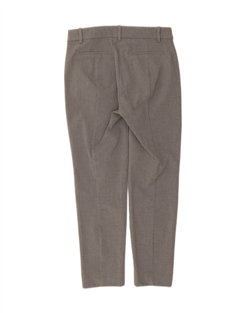J. CREW Womens Ruby Slim Chino Trousers US 6 Medium W30 L27 Grey Polyester Vintage J. Crew and Second-Hand J. Crew from Messina Hembry 