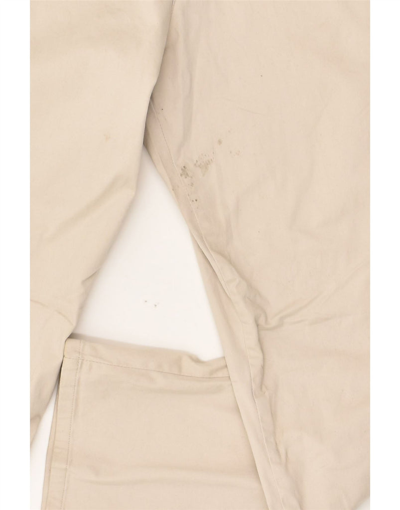 LEE Womens Straight Casual Trousers US 18 2XL W36 L30  Beige Cotton | Vintage Lee | Thrift | Second-Hand Lee | Used Clothing | Messina Hembry 