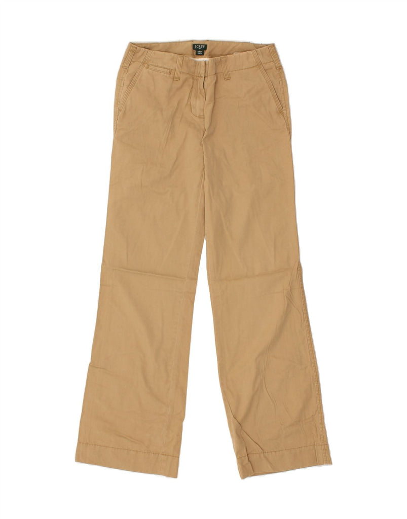 J. CREW Womens City Fit Straight Chino Trousers US 0 XS W30 L30 Beige | Vintage J. Crew | Thrift | Second-Hand J. Crew | Used Clothing | Messina Hembry 