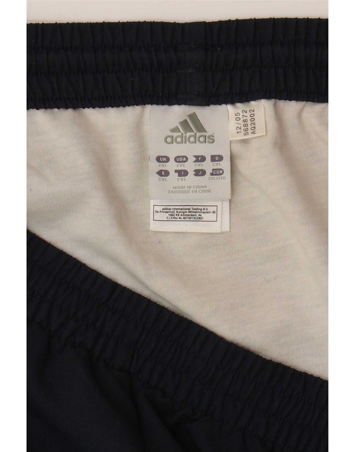 Adidas Mens Sport Shorts 2XL  Navy Blue Polyester