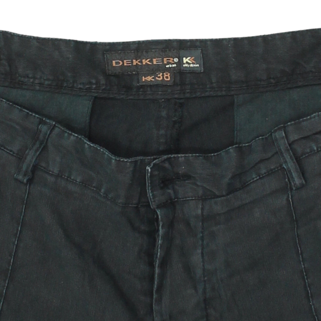 Dekker Urban Utility Denim Mens Grey Trousers | Vintage Designer Jeans VTG | Vintage Messina Hembry | Thrift | Second-Hand Messina Hembry | Used Clothing | Messina Hembry 