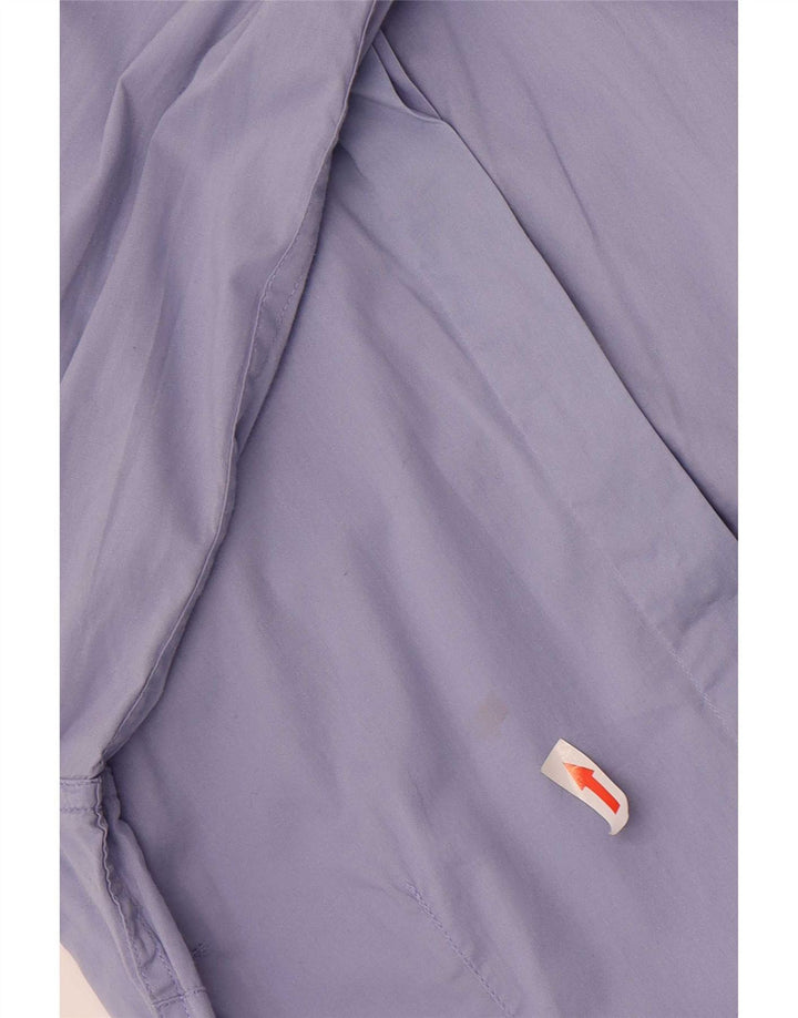Armani Jeans Womens Shirt EU 42 Large Blue Cotton