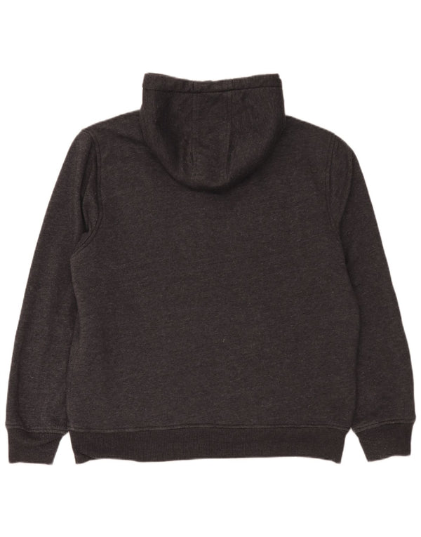 Gap Mens Graphic Zip Hoodie Sweater Medium Grey Cotton
