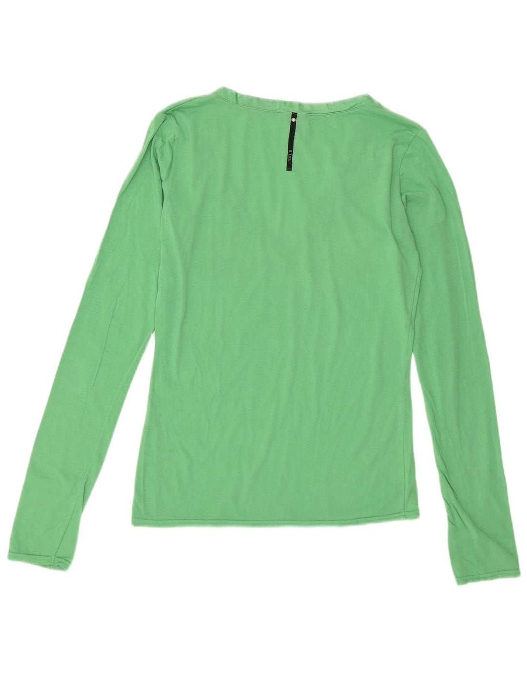 Diesel Womens Top Long Sleeve UK 12 Medium Green