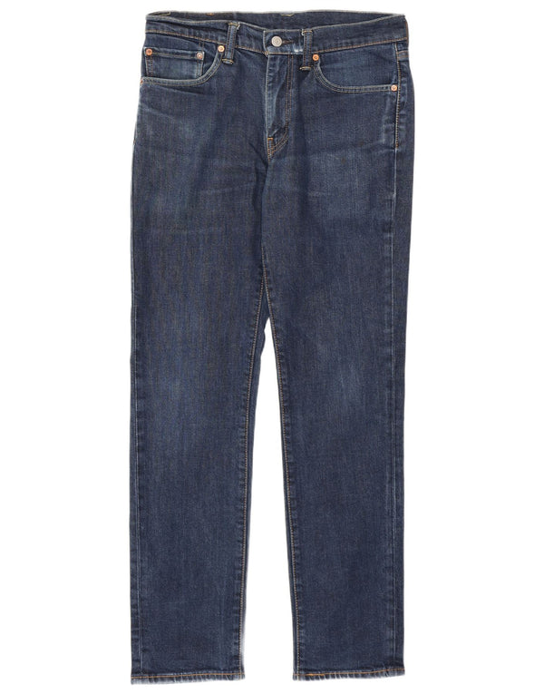Levi's Mens 511 Slim Jeans W32 L32 Navy Blue Cotton