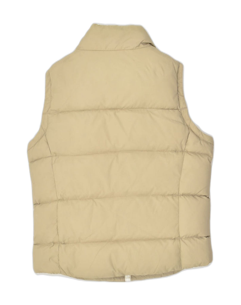 JACK WILLS Womens Padded Gilet UK 8 small  Beige Nylon | Vintage Jack Wills | Thrift | Second-Hand Jack Wills | Used Clothing | Messina Hembry 