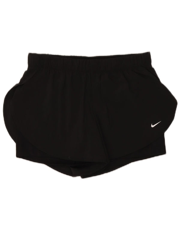 Nike Womens Dri Fit Sport Shorts UK 18 XL Black Polyester