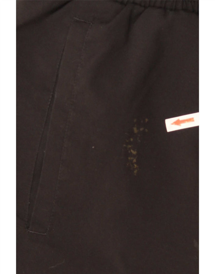 Adidas Mens Tracksuit Trousers Medium Black Polyester