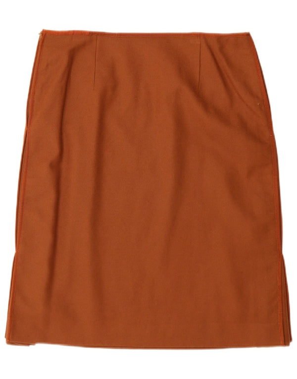Giorgio Grati Womens A-Line Skirt IT 46 Large W32  Brown