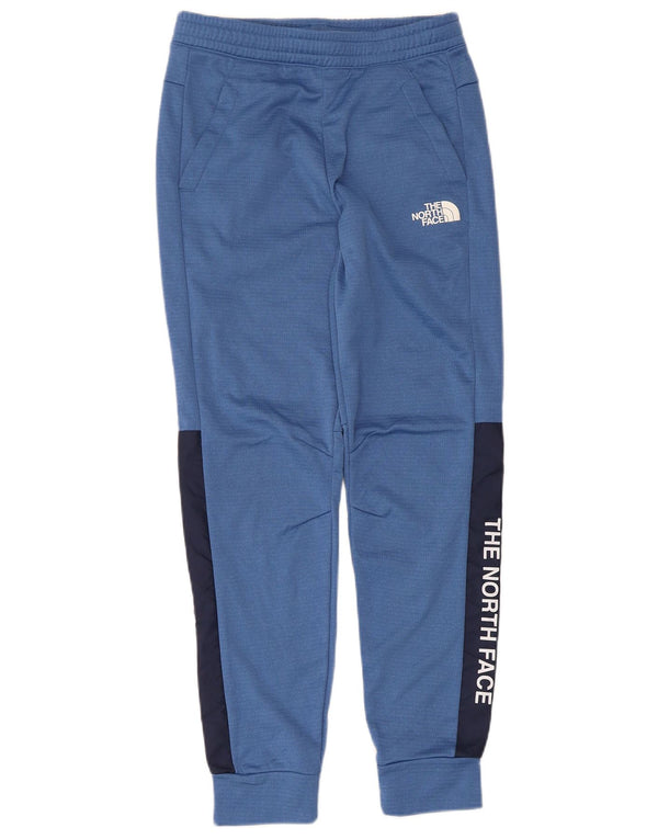THE NORTH FACE Boys Tracksuit Trousers Joggers 14-15 Years XL Blue