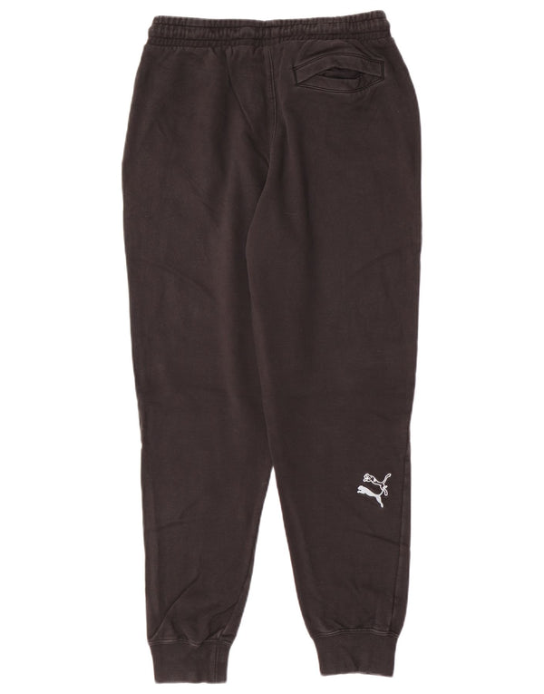 Puma Mens Graphic Tracksuit Trousers Joggers Medium  Black