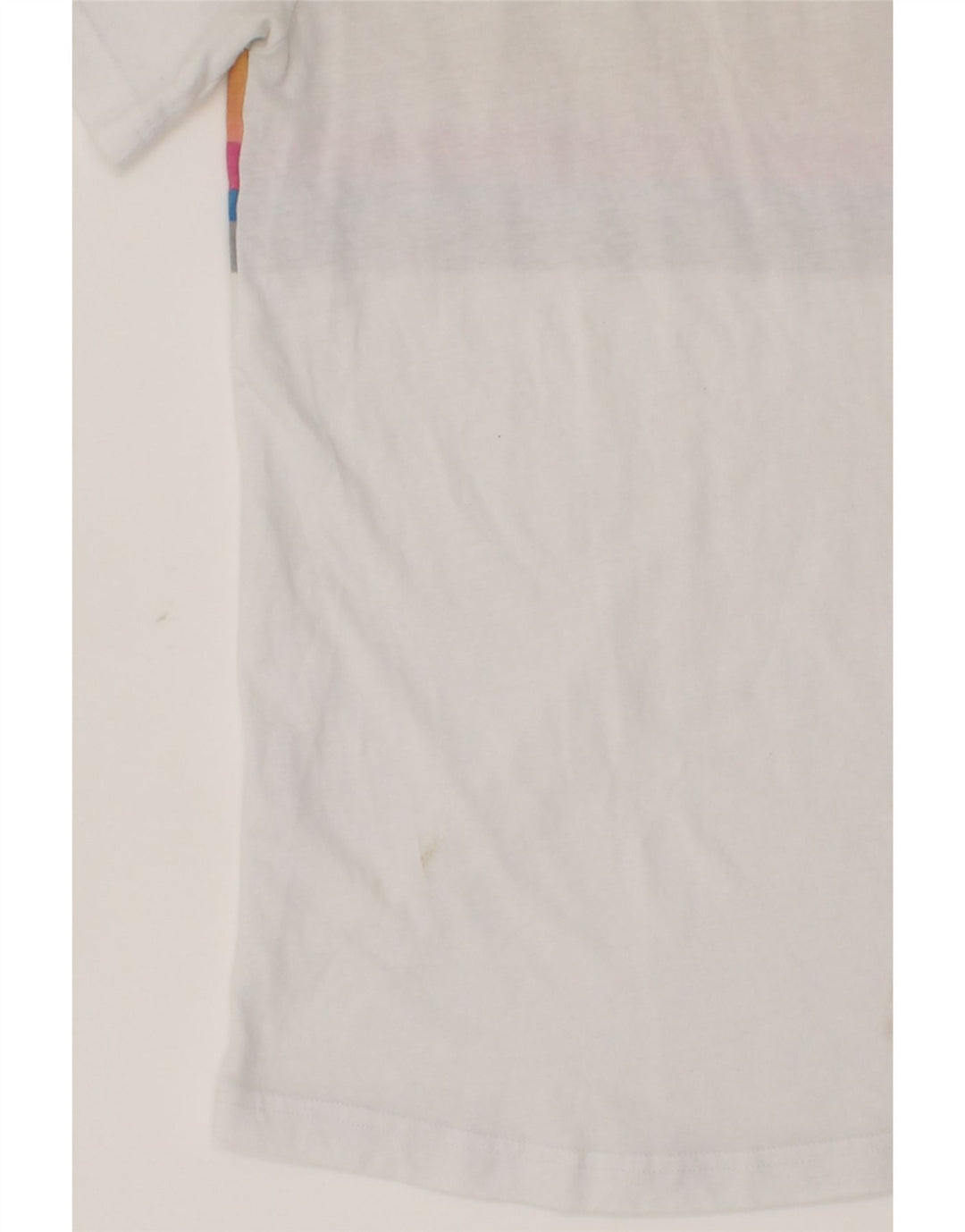 HURLEY Boys T-Shirt Top 12-13 Years Large White Colourblock Vintage Hurley and Second-Hand Hurley from Messina Hembry 