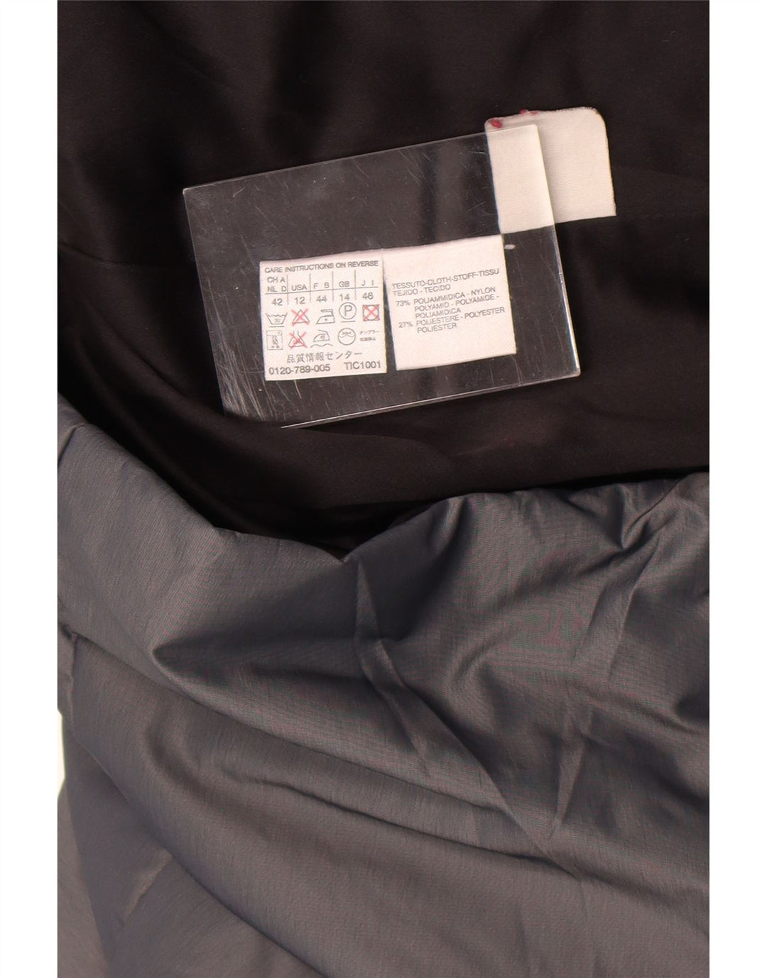 Max Mara Womens Windbreaker Jacket UK 14 Large Grey Nylon