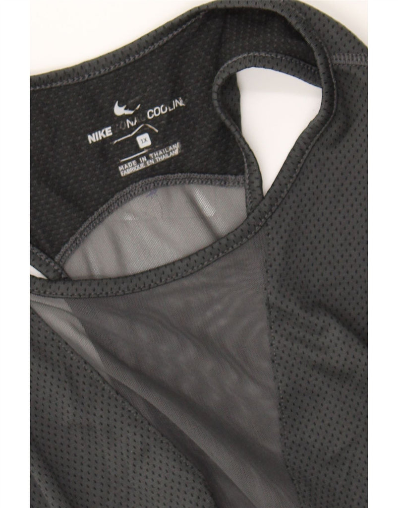 NIKE Womens Vest Top UK 18 XL Grey Polyester Vintage Nike and Second-Hand Nike from Messina Hembry 