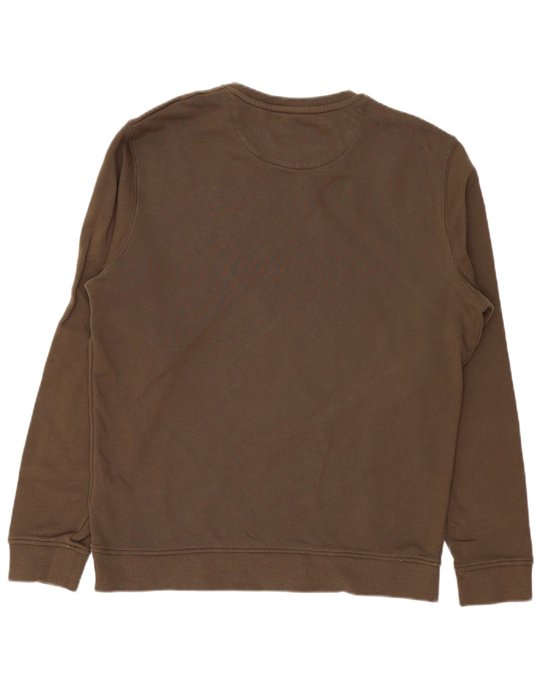 LYLE & SCOTT Mens Sweatshirt Jumper Large Khaki Cotton