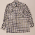 FREE STYLE Mens Flannel Shirt Size 41/42 Large Multicoloured Check Cotton