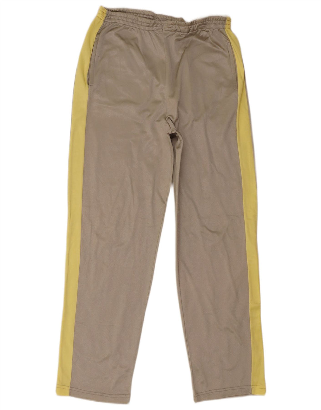 Vintage Mens Tracksuit Trousers IT 50 Large  Grey Colourblock