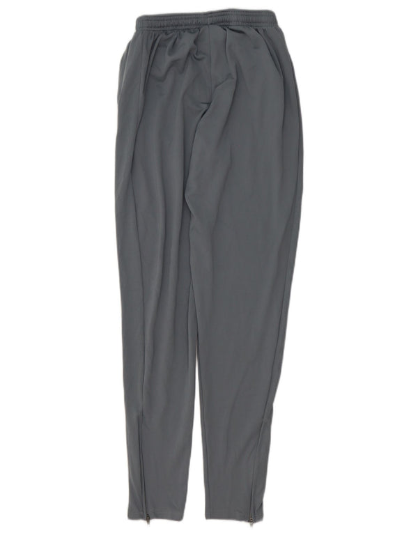 Nike Mens Dri Fit Tracksuit Trousers Small Grey Polyester