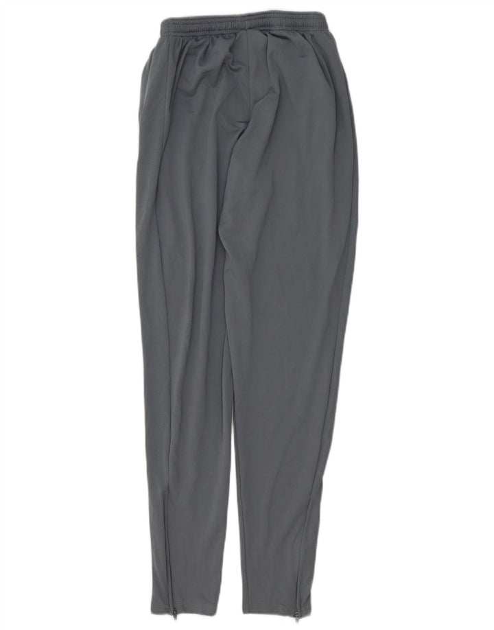 Nike Mens Dri Fit Tracksuit Trousers Small Grey Polyester