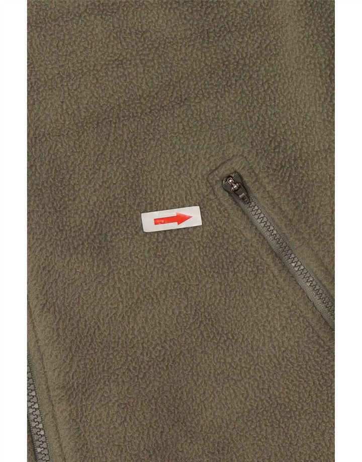 Berghaus Womens Fleece Gilet UK 14 Medium Khaki Polyester